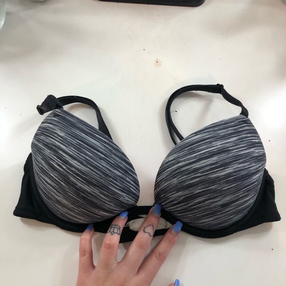 Pink super push up bra